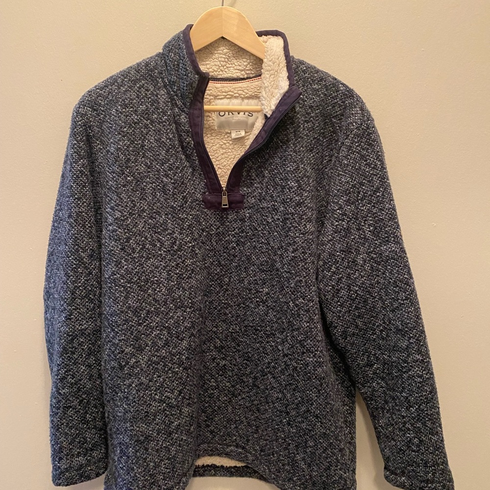 Men’s Orvis Fleece 1/4 Zip Pullover Jacket